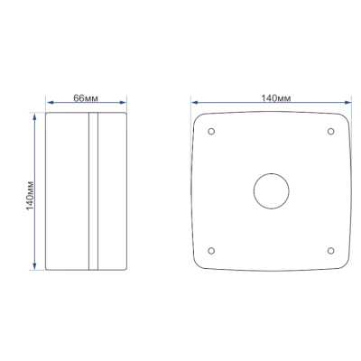 монтажная коробка AltCam MK-1B