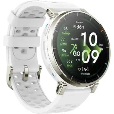 Amazfit Active 3 Premium White-Silver