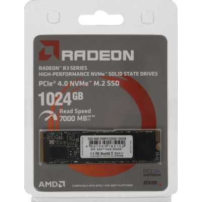 SSD диск AMD Radeon R3 Series 1Tb R3MP41024G8