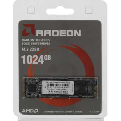 SSD диск AMD Radeon R3 Series 1Tb R3MS1024G8