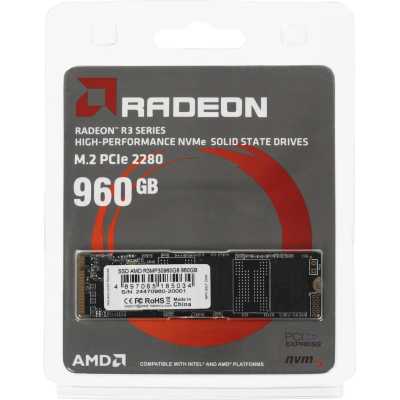 SSD диск AMD Radeon R3 Series 960Gb R3MP30960G8