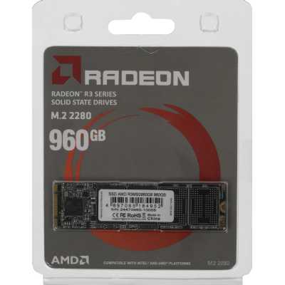 SSD диск AMD Radeon R3 Series 960Gb R3MS0960G8
