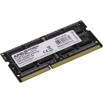 оперативная память AMD Radeon R3 Value R334G1339S1S-UO