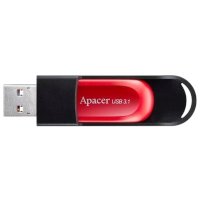 флешка Apacer 16GB AH25B Black-Red