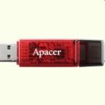 флешка Apacer 32GB AH324 Red