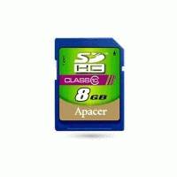 карта памяти Apacer 8GB AP8GSDHC10-R
