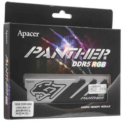 оперативная память Apacer Panther RGB AH5U16G60C6229BAA-1