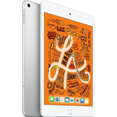 планшет Apple iPad mini 2019 64GB Wi-Fi+Cellular Silver MUX62HN/A