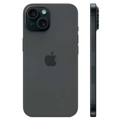 смартфон Apple iPhone 15 128GB Black MTP03HN/A