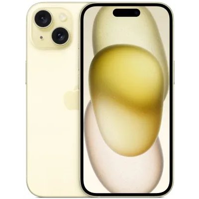 смартфон Apple iPhone 15 128GB Yellow MV9L3CH/A