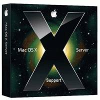 программное обеспечение Apple Mac OS X Leopard SERVER+10 клиентов. BOX на 1 сервер. MB606Z-A