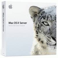 программное обеспечение Apple Mac OS X Leopard SERVER Обновление с 10 клиентов до безлимитного количества на 1 сервер MB607