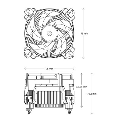 кулер Arctic Alpine 17 ACALP00040A
