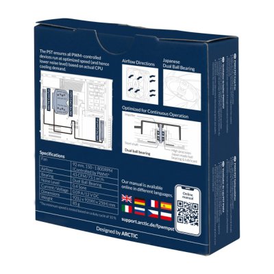 Arctic F9 PWM PST CO Black