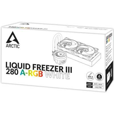 кулер Arctic Liquid Freezer III 280 A-RGB White ACFRE00151A