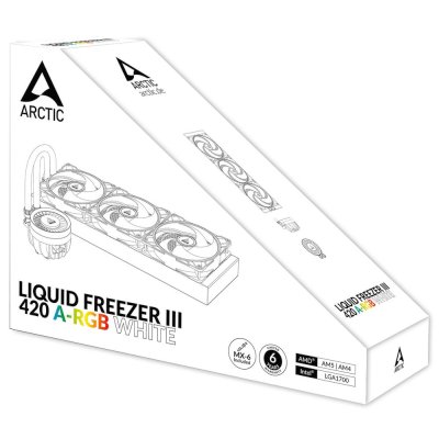 Arctic Liquid Freezer III 420 A-RGB White ACFRE00153A