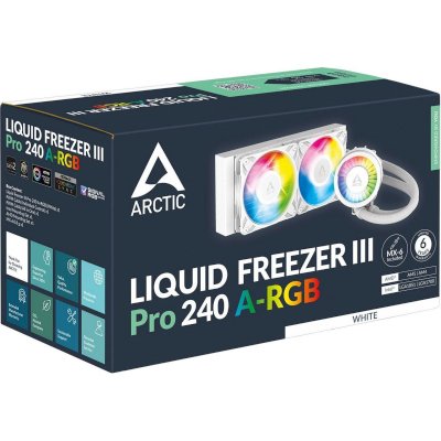 Arctic Liquid Freezer III Pro 240 A-RGB White ACFRE00186A