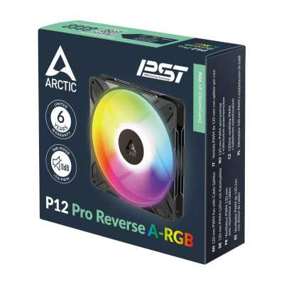 кулер Arctic P12 Pro Reverse A-RGB Black 3 Pack ACFAN00333A