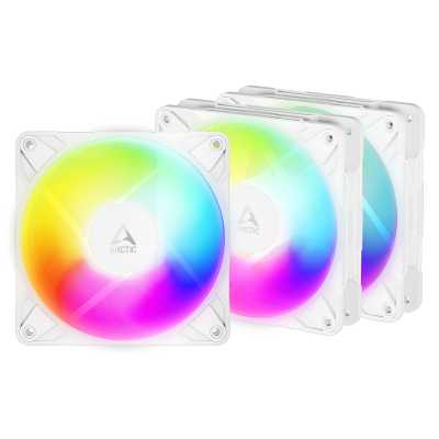 кулер Arctic P12 Pro Reverse A-RGB White 3-Pack ACFAN00334A