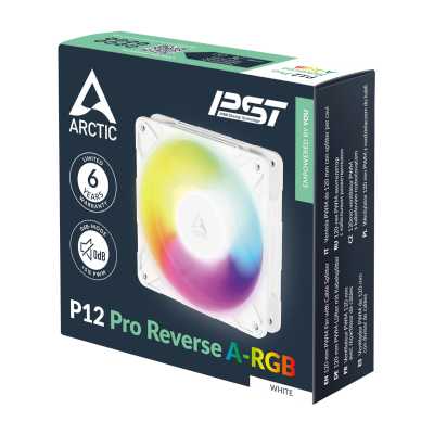 Arctic P12 Pro Reverse A-RGB White ACFAN00325A