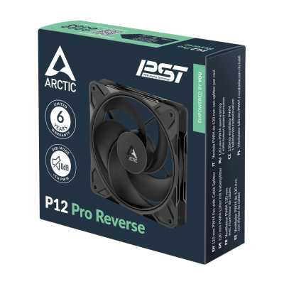 Arctic P12 Pro Reverse Black ACFAN00331A