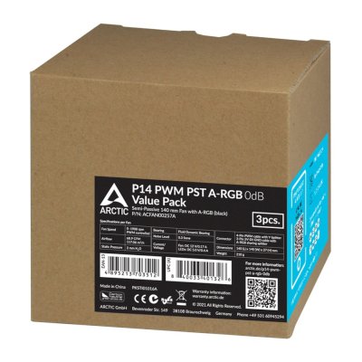 Arctic P14 PWM PST A-RGB Black ACFAN00257A