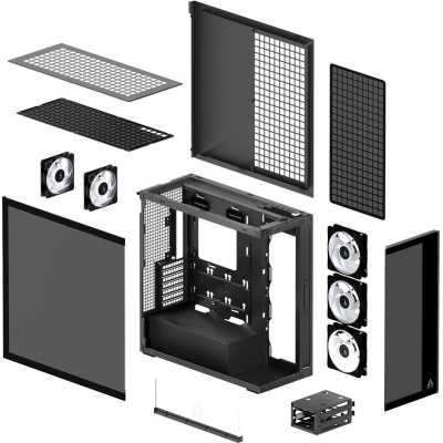 корпус Arctic Xtender Black