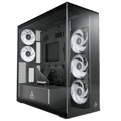корпус Arctic Xtender VG Black Clear Glass
