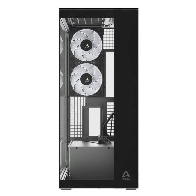 корпус Arctic Xtender VG Black Clear Glass
