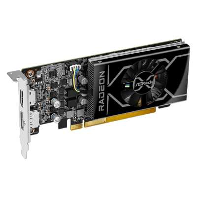 ASRock AMD Radeon RX 6400 Low Profile 4GB