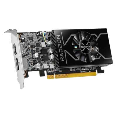 видеокарта ASRock AMD Radeon RX 6400 Low Profile 4GB