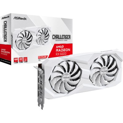 ASRock AMD Radeon RX 6600 Challenger White 8GB