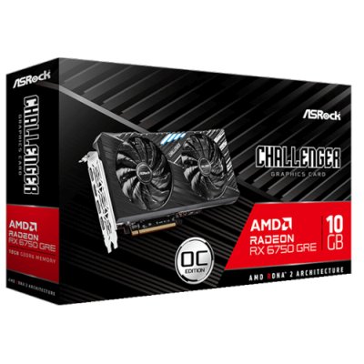 ASRock AMD Radeon RX 6750 GRE Challenger OC 10GB