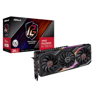 видеокарта ASRock AMD Radeon RX 7900 XTX Phantom PG 24Gb OC