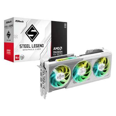 ASRock AMD Radeon RX 9070 Steel Legend 16Gb OC