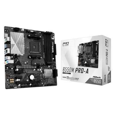 материнская плата ASRock B550M Pro-A
