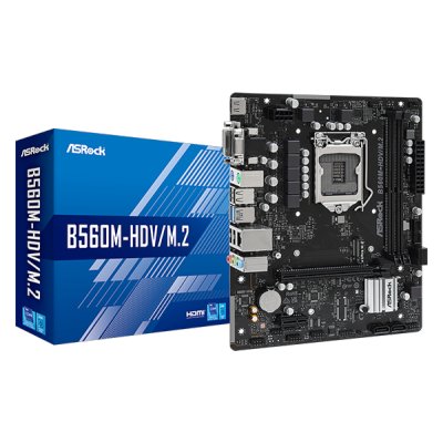 материнская плата ASRock B560M-HDV/M.2