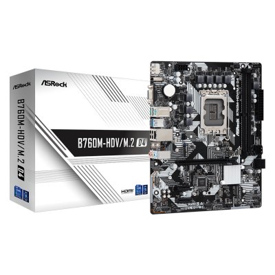 материнская плата ASRock B760M-HDV/M.2 D4