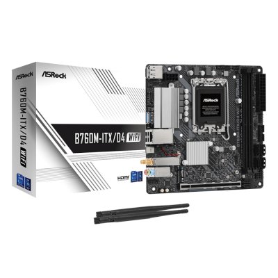 материнская плата ASRock B760M-ITX/D4 WiFi