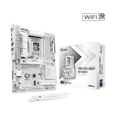 материнская плата ASRock B860 Challenger WiFi White