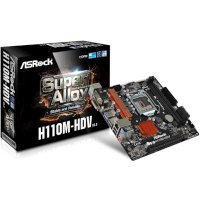 материнская плата ASRock H110M-HDV R3.0