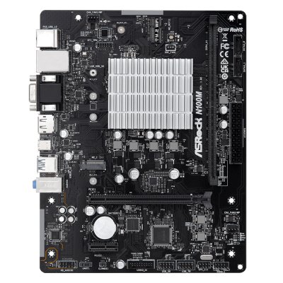 материнская плата ASRock N100M