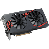 видеокарта ASUS AMD Radeon RX 570 4Gb EX-RX570-O4G