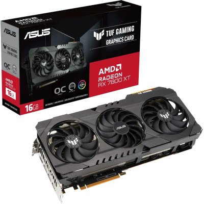 ASUS AMD Radeon RX 7800 XT 16Gb TUF-RX7800XT-O16G-OG-GAMING