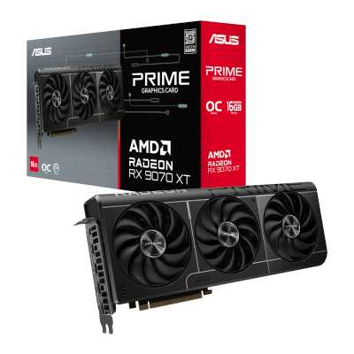 видеокарта ASUS AMD Radeon RX 9070 XT 16Gb PRIME-RX9070XT-O16G