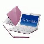 нетбук ASUS EEE PC 1005HA 1/160/Pink/Win XP/5600mAh