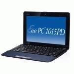 нетбук ASUS EEE PC 1015PD 2/160/5200mAh/Win 7 St/Blue