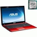 ноутбук ASUS K53SJ i5 2410M/4/500/BT/Win 7 HP/Red