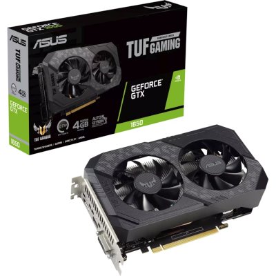 ASUS nVidia GeForce GTX 1650 4Gb TUF-GTX1650-4GD6-P-V2-GAMING