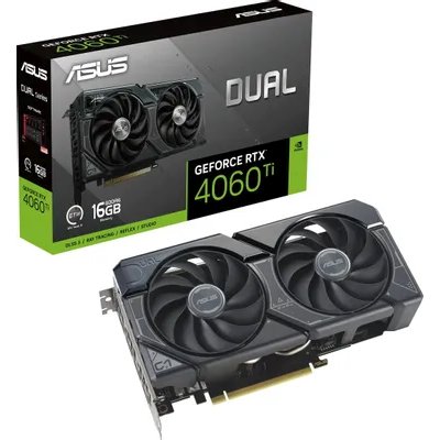 ASUS nVidia GeForce RTX 4060 Ti 16Gb DUAL-RTX4060TI-16G